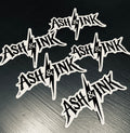 3" black sticker decal