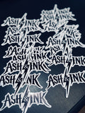 5" black sticker decal